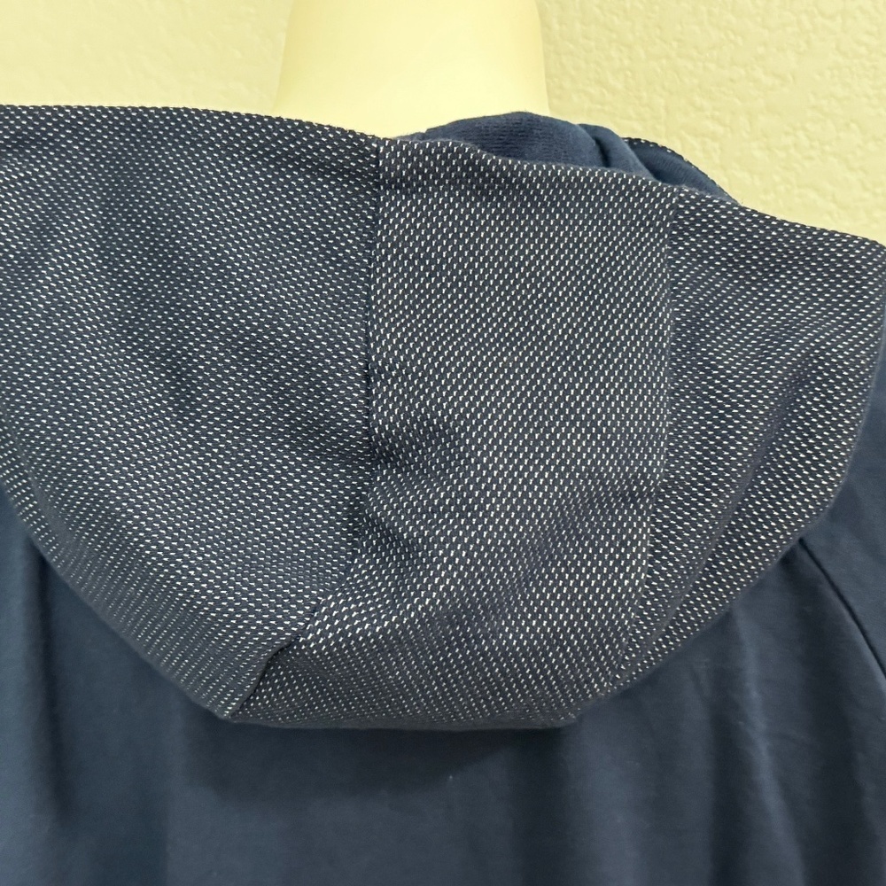 Adidas Navy Sweatshirt Hoodie - Picture 9 of 12